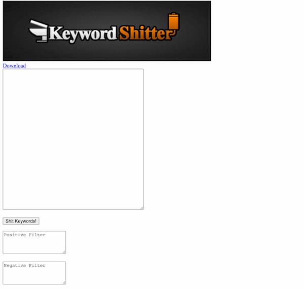 Keyword shitter