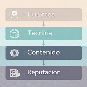 Capas del GEO para mejorar citabilidad en ChatGPT